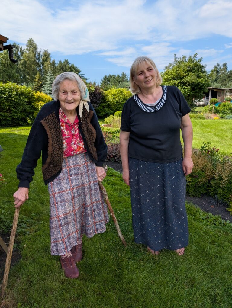 Chez notre arrière grand mère