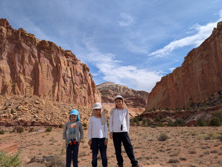 Capitol Reef NP (étape sur la route)