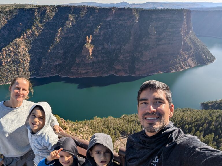 Flaming gorge National Park (étape sur la route)
