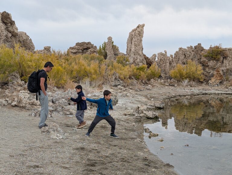 Arrivée à Mammoth lake