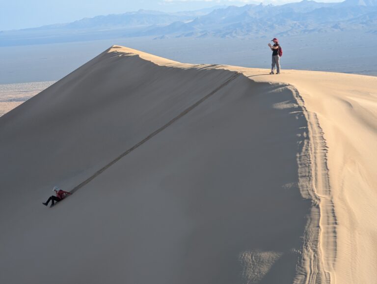 Les dunes dans le Désert de Mojave