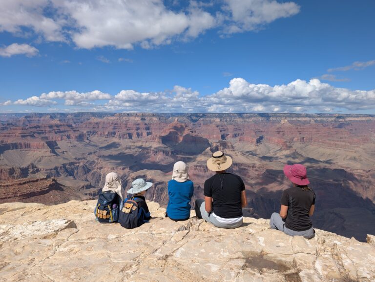 Arrivée à Grand Canyon